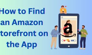 How to Find an Amazon Storefront on the App