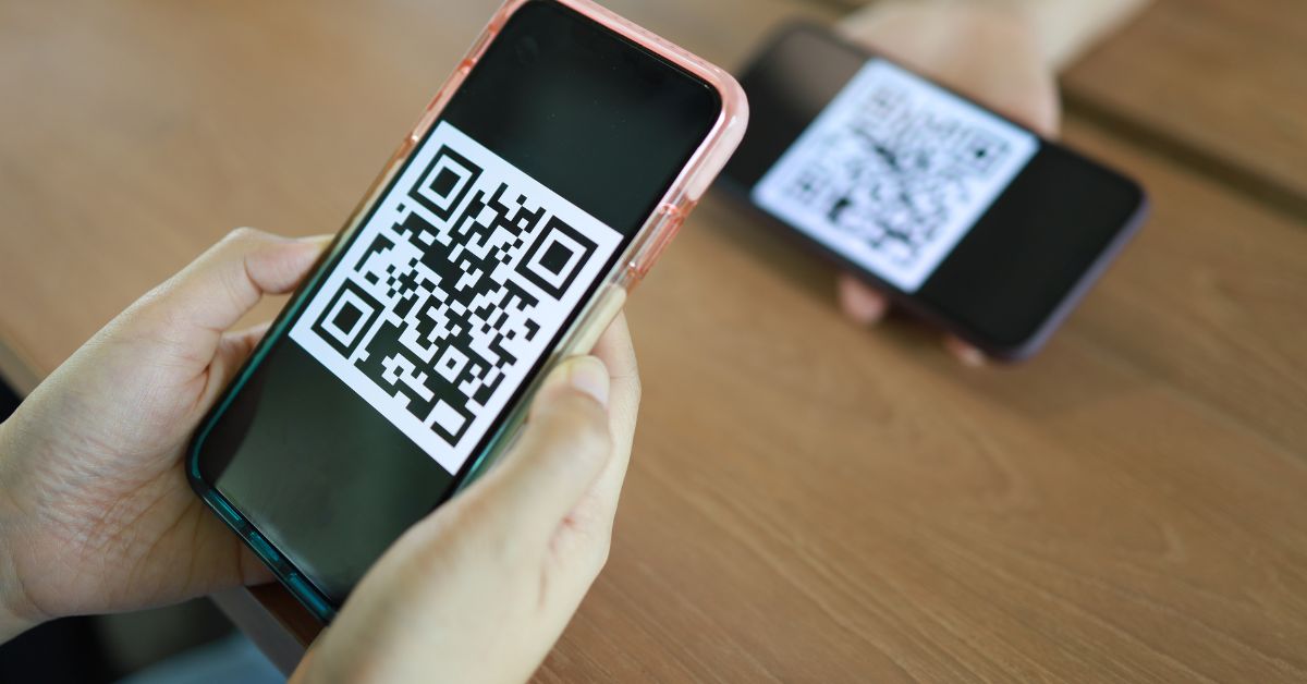 Scanning a QR Code to Pay
